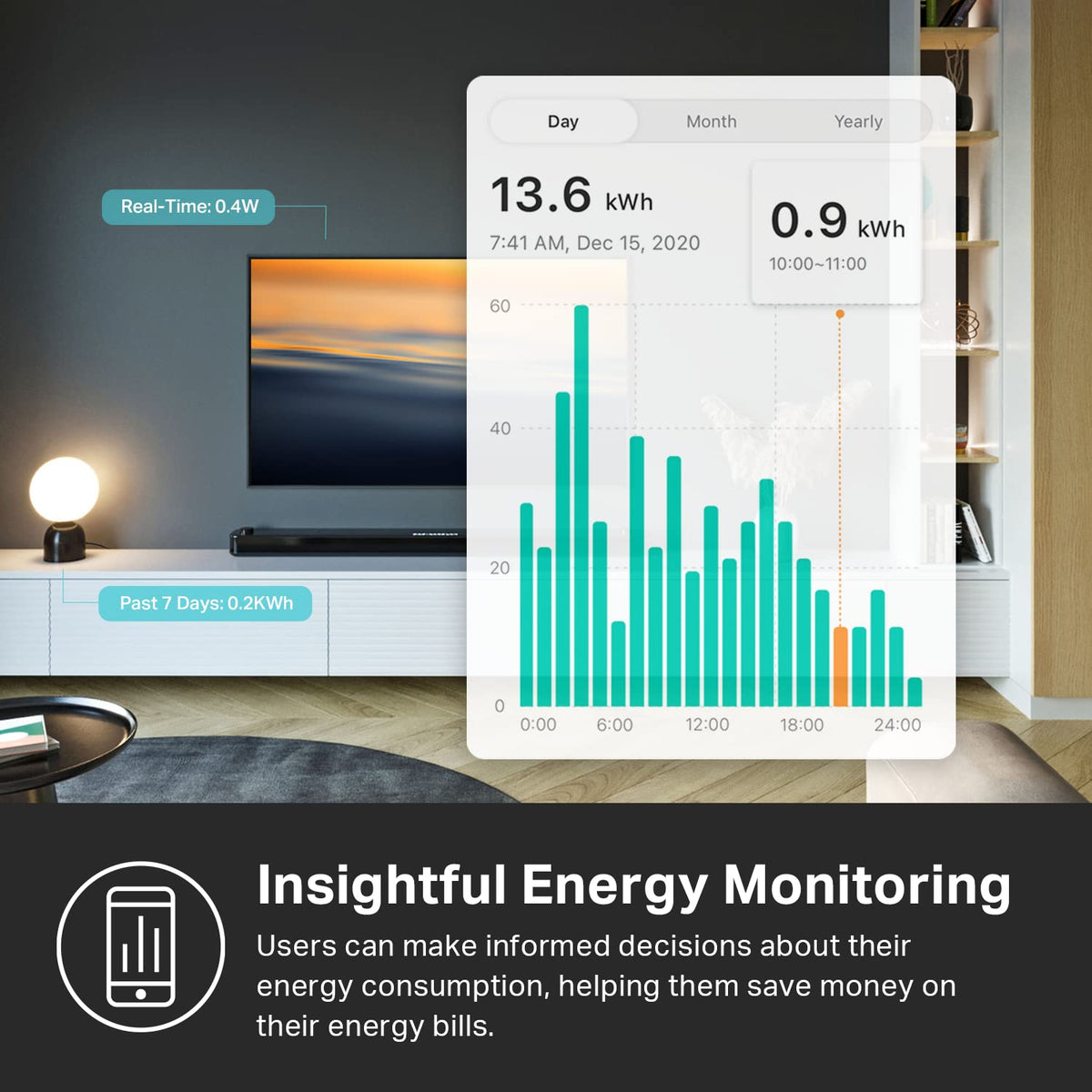 Kasa Smart Plug HS103P2, Wi-Fi Outlet Works with Alexa, 2-Pack