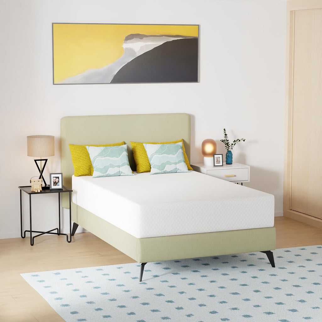 FDW | 5 Inch Twin Mattress | Medium Firm | Gel Memory Foam | White