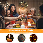 KOABY 12/24/50/100/200/400 Pack LED Tea Lights