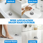 zaa Shower Drain Hair Catcher Bathtub Drain Strainer Sink Drain Protector