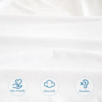 Twin Size Mattress Protector Waterproof,Absorbent Fitted Sheet