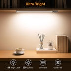 Gritin 10.2inch Under Cabinet Lighting Rechargeable 2 Pack