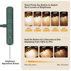 Gritin 19 LED Rechargeable Book Light for Reading in Bed