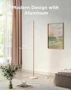 Govee RGBIC Floor Lamp Basic, 1000lm LED Corner Lamp, Champagne