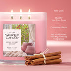Yankee Candle Amber & Sandalwood Scented Candle, 14.5oz 3-Wick