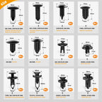 GOOACC 238Pcs Auto Trim Removal Tool and Push Pin Retainer Clip Set