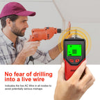 Stud Finder, Upgranded Wood and Metal Stud Detector, Live Wire Detection