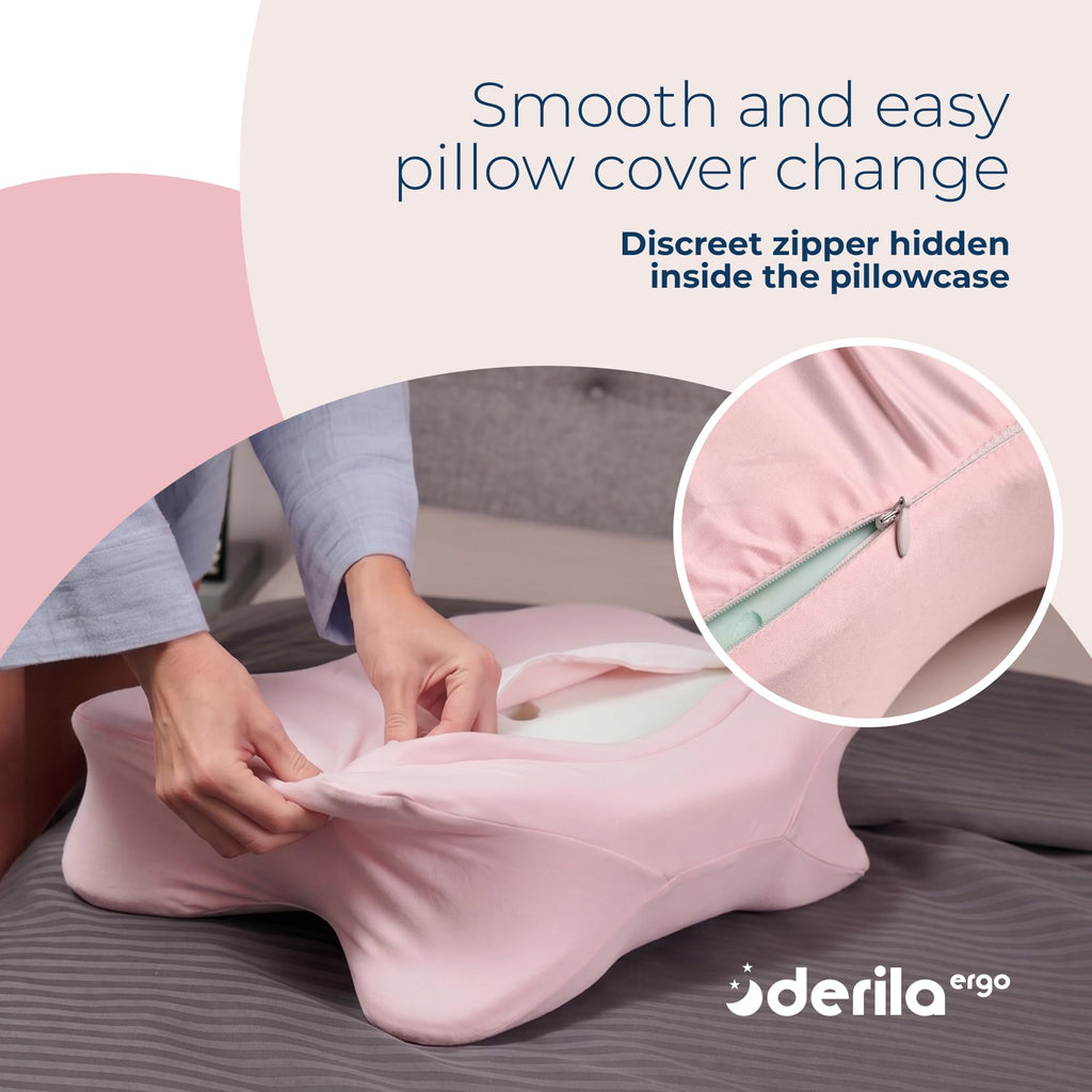 Derila Ergo Thermal Pillow Cover for Cervical Neck Pillow