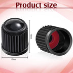 Outus Tire Valve Stem Caps Universal Tire Caps, 800 Pcs, Black
