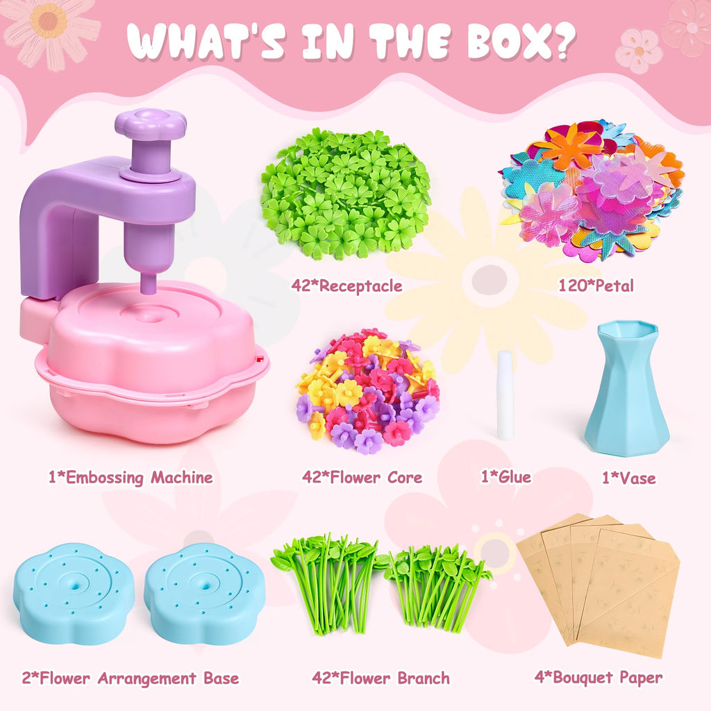 Scvcid Arts and Crafts for Girls Aged 3-12, Includes Extra Accessory Set