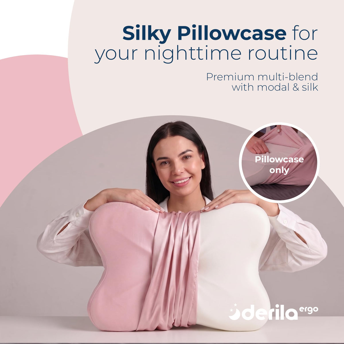 Derila Ergo Thermal Pillow Cover for Cervical Neck Pillow