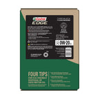 Castrol EDGE 0W-20 Advanced Full Synthetic Motor Oil, 5 Quarts