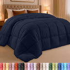 Utopia Bedding Queen Comforter, Duvet Insert, White, 88 x 88 Inches