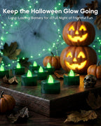 Homemory 24-Pack Remote Flameless LED Battery Tea Light Candles, 400+Hrs