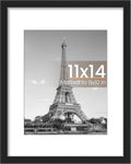 upsimples 11x14 Picture Frame, Wall Decor Photo Frames, Black 1 Pack