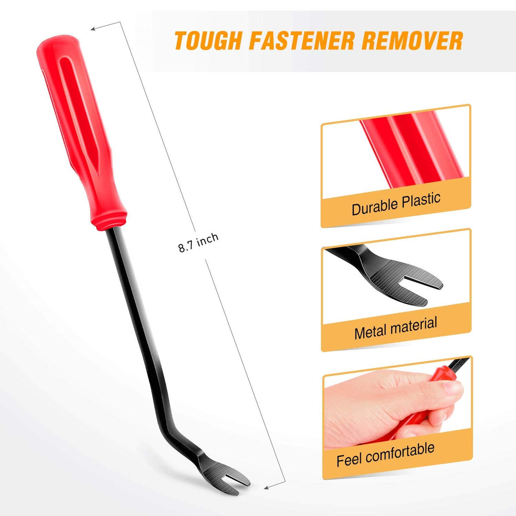 GOOACC 238Pcs Auto Trim Removal Tool and Push Pin Retainer Clip Set