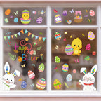 Holiday Window Clings for Home Decorations (Romantic)