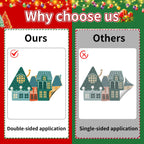 Christmas Window Clings for Glass Windows, Stickers for Window Decorations