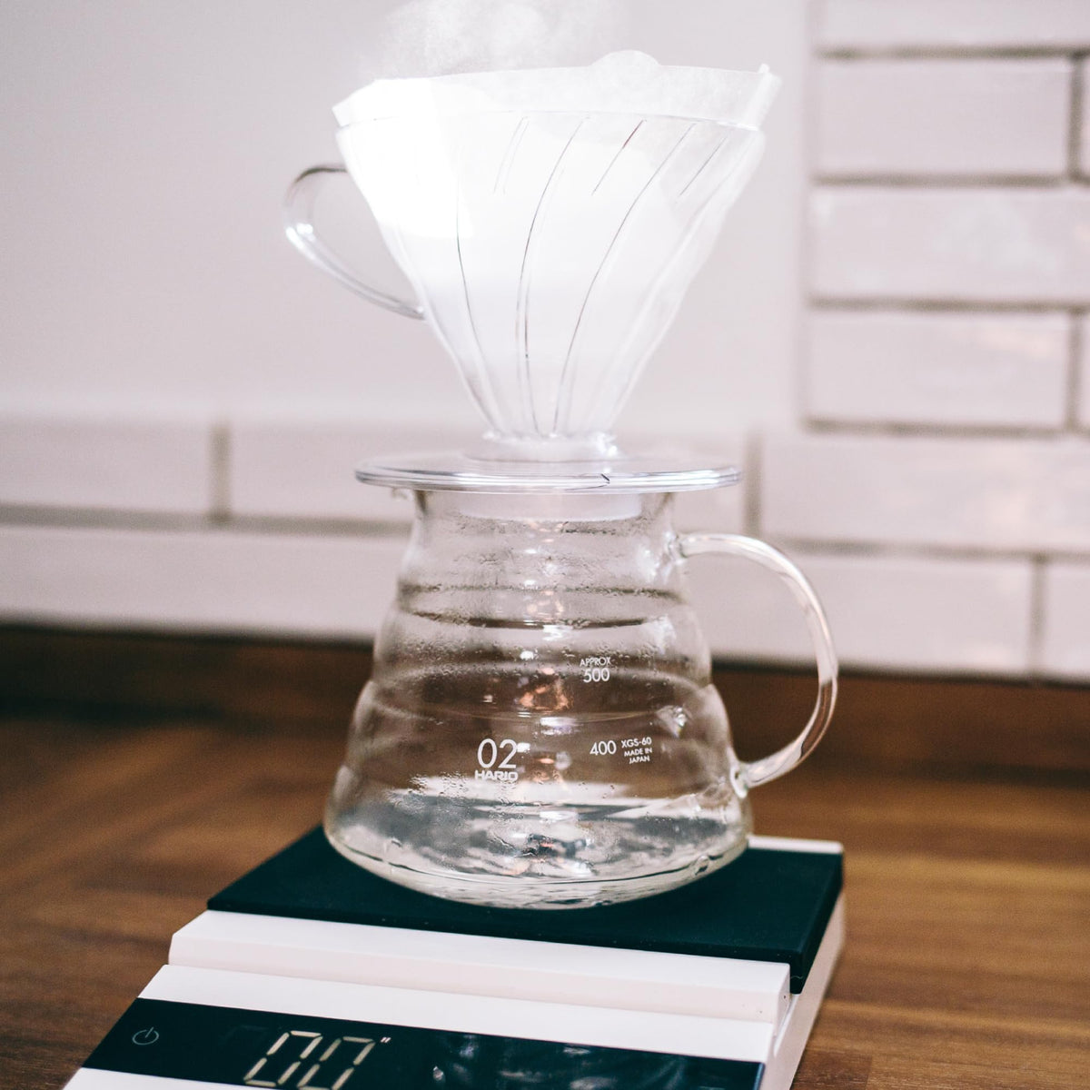 Hario V60 Paper Coffee Filter, Size 02, Natural, 200ct