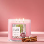 Yankee Candle Amber & Sandalwood Scented Candle, 14.5oz 3-Wick