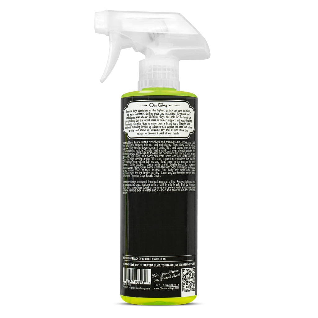 Chemical Guys, Foaming Citrus Fabric & Carpet Cleaner, Ready to Use, 32 oz