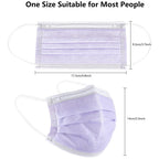 akgk KN95 Face Mask 50 PCS, Breathable Protection Masks, 5-Ply KN95 Black Masks, Cup Dust Safety Masks