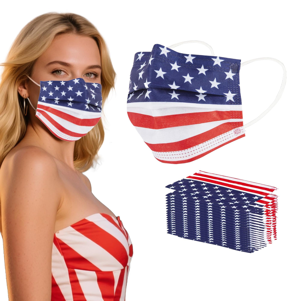 akgk KN95 Face Mask 50 PCS, Breathable Protection Masks, 5-Ply KN95 Black Masks, Cup Dust Safety Masks