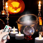 Battery Operated LED Tea Lights Flameless Flickering Candles 12PACK