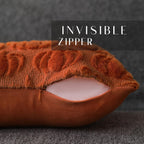 DFXSZ Fall Pillow Covers 18x18 2Pcs Beige Brown Pumpkin Fall Decorations