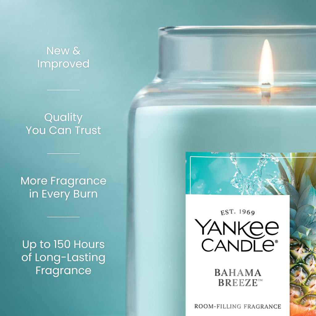 Yankee Candle Macintosh Scented Candle, 22oz Large Jar