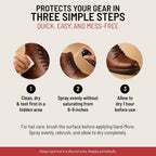 Gard-More Water & Stain Repellent, Leather & Suede Protector Spray