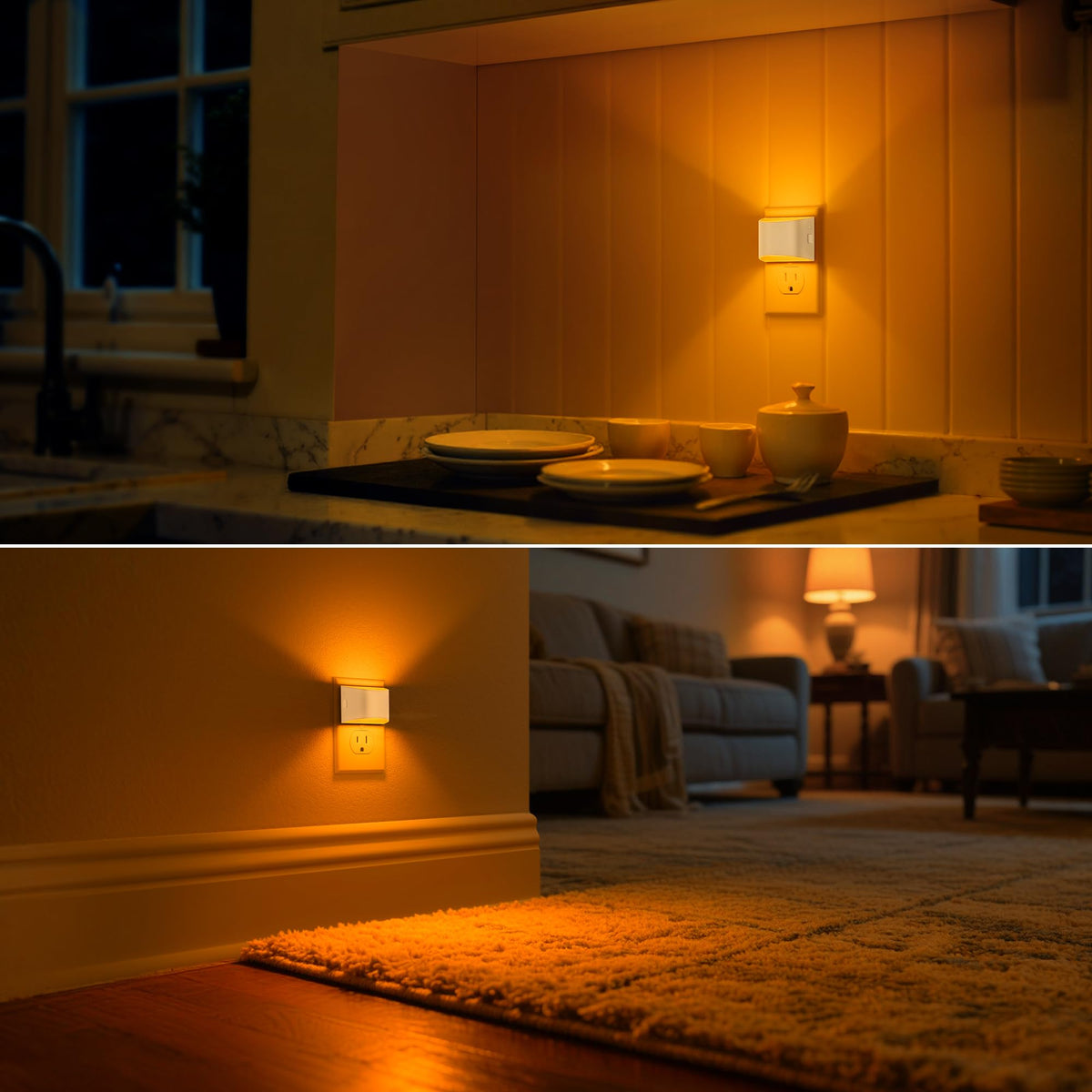 DORESshop Night Light, Night Lights Plug into Wall, Adjustable, 3000K