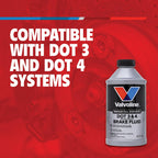 Valvoline DOT 3 & 4 Synthetic Brake Fluid, 32 oz