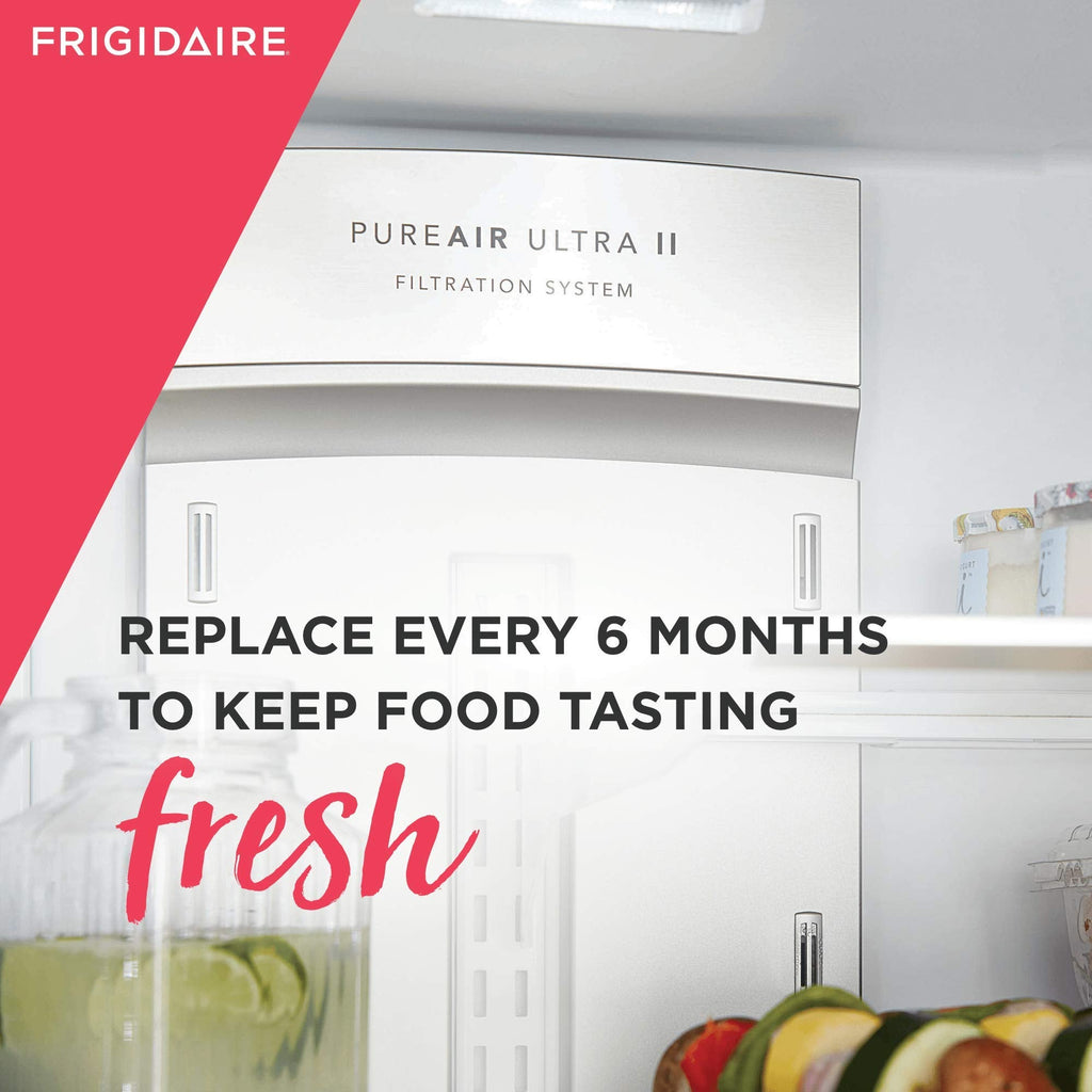 Frigidaire PAULTRA2 Refrigerator Air Filter Replacement, White, 1 Count