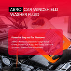 ABRO Windshield Washer Fluid 1 Gallon, Streak-Free Bug Remover, 1 Pack