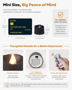 Homemory 12-Pack Remote Flameless LED Battery Tea Light Candles, 400+Hrs