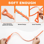 Drain Snake Clog Remover - 4 Pack 20 Inch Flexible Hair Tool