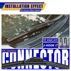 3 Wipers Fits Subaru Forester 2012-2018 Outback 2015-2019 Wiper Blades