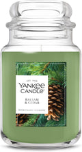 Yankee Candle Balsam & Cedar Scented Candle, 22oz Large Jar