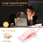 Gritin 9 LED Rechargeable Book Light for Reading in Bed