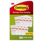 Command Poster Strips, 64 Strips