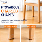 VIUME 24 Pcs Chair Leg Floor Protectors for Hardwood Floors Round