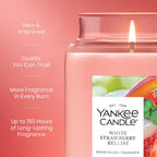 Yankee Candle Macintosh Scented Candle, 22oz Large Jar
