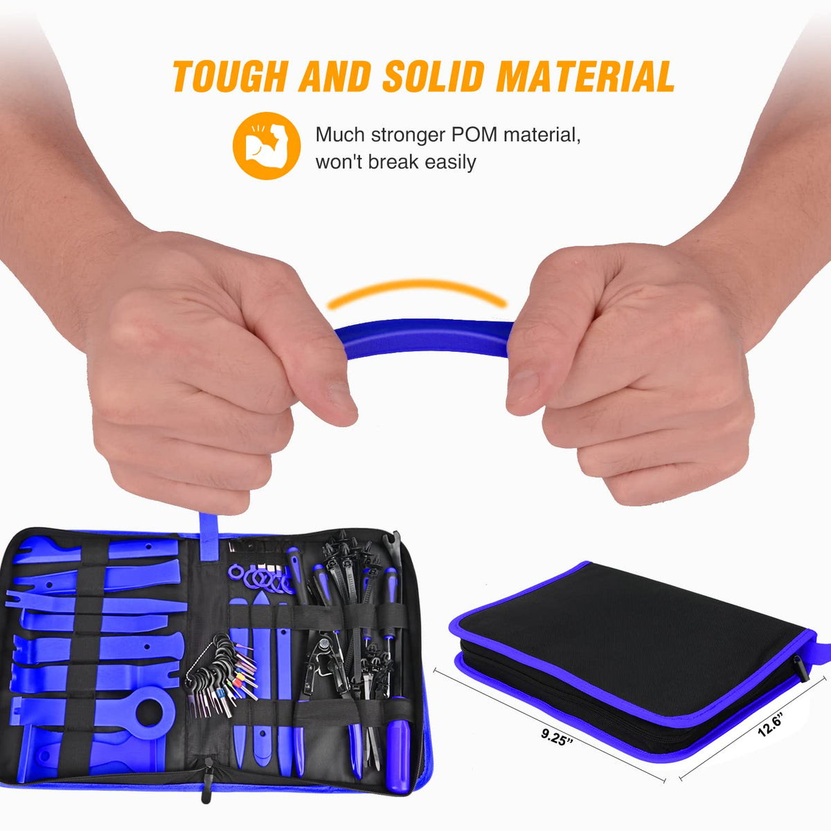 GOOACC 238Pcs Auto Trim Removal Tool and Push Pin Retainer Clip Set