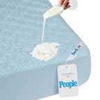 BEDLORE Waterproof Mattress Protector, Queen Size Mattress Pad Noiseless