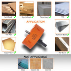 3 inch Hole Saw for Wood, Metal, Plastic & Drywall, with Arbor
