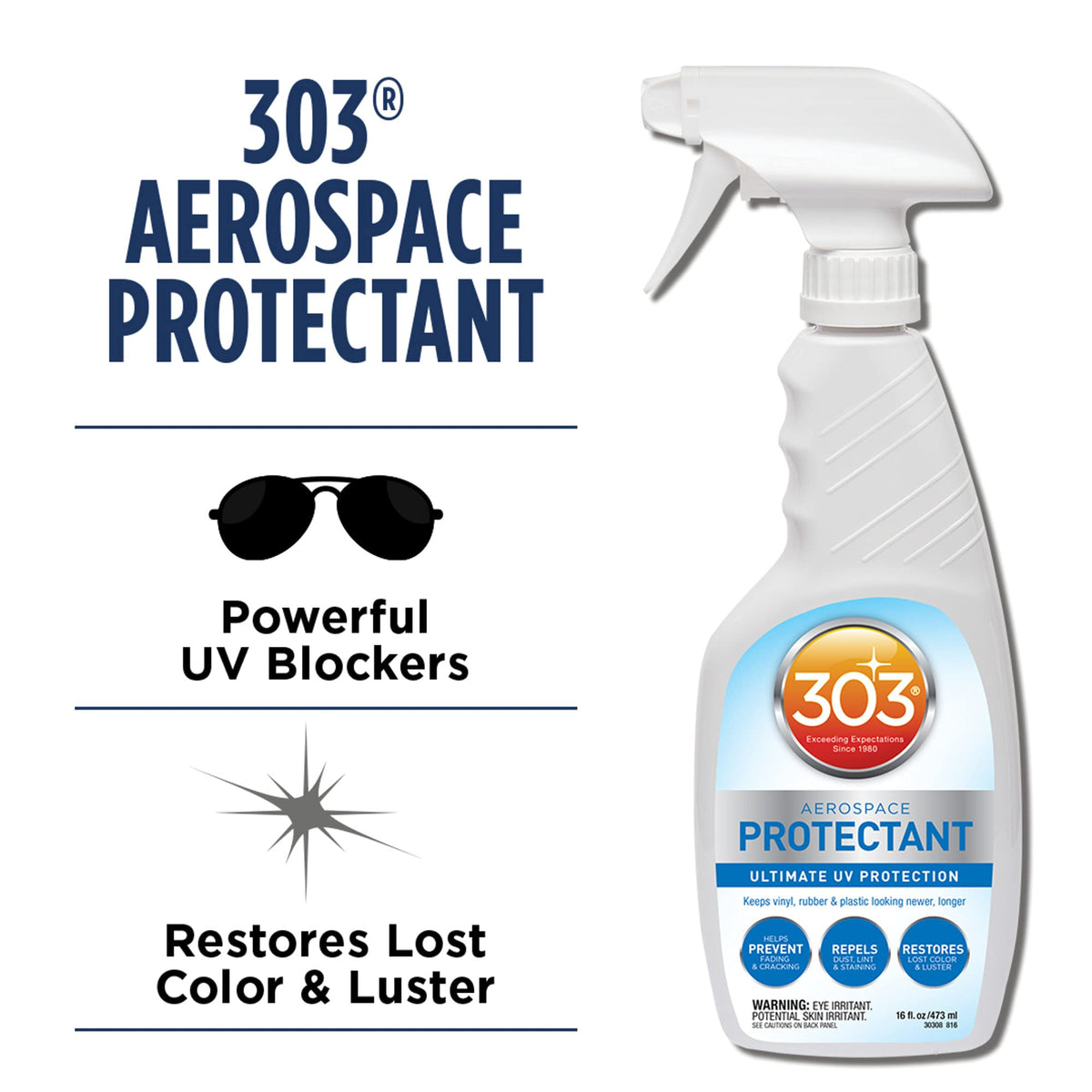 303 Aerospace Protectant for Vinyl, Plastic & Rubber, 1 Gallon