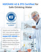 Waterdrop LT1000PC ADQ747935 MDJ64844601 Refrigerator Water Filter, 3 Pack