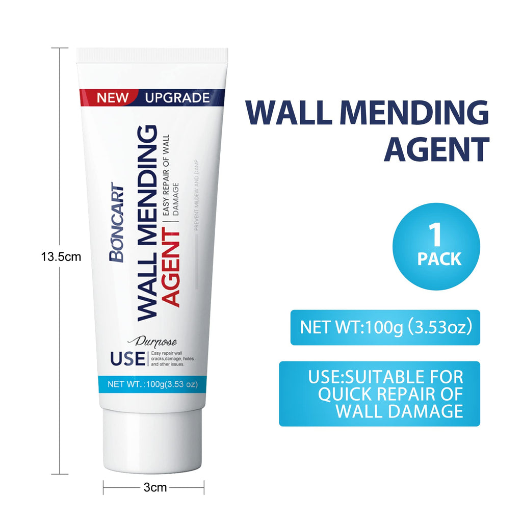 BONCART Spackle wall Repair Kit, 3-Pack Mending Agent Putty with Tools