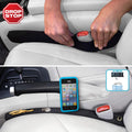 Drop Stop – 2 Original Car Seat Gap Fillers (Shark Tank) + Dash Pad + Light